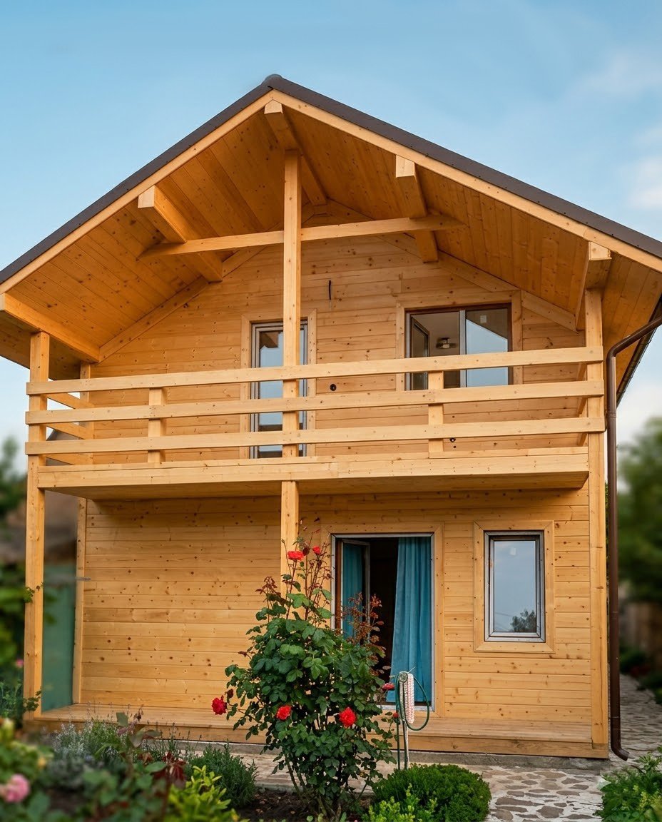 Casa de madera construida por Calisau